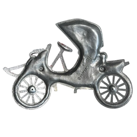 Vintage Midwest Cast Iron Antique Car 1905 Pierce Arrow Model 211 Wall Decor 70s - Picture 2 of 3